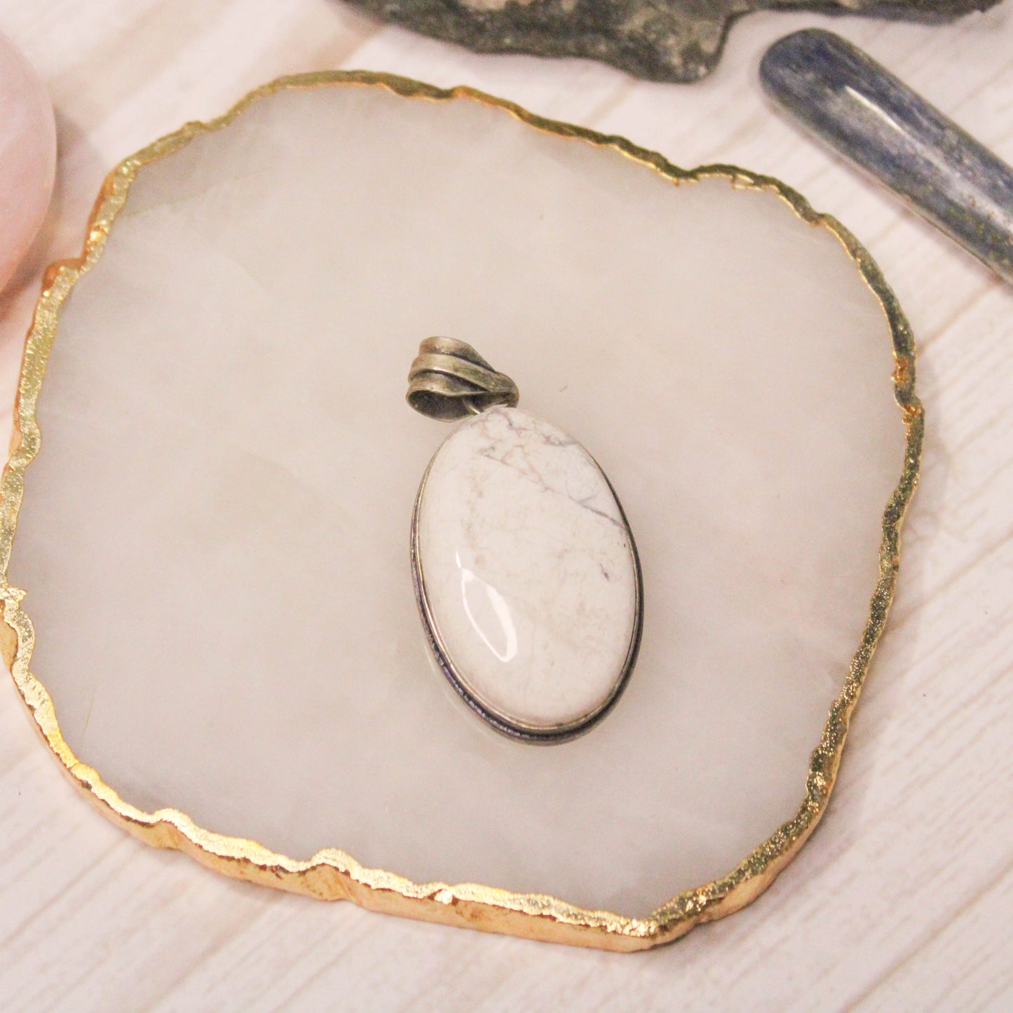 Howlite Pendant