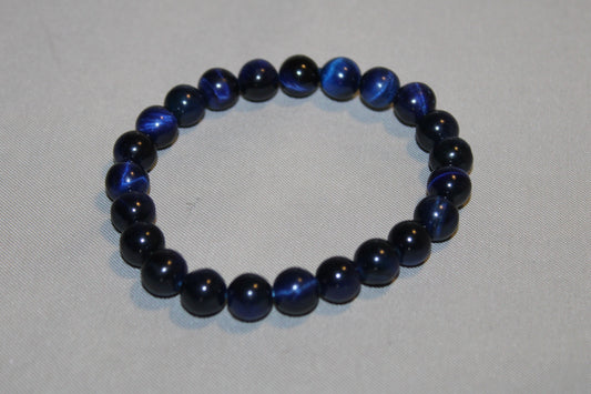 Blue Tigers Eye Bracelet