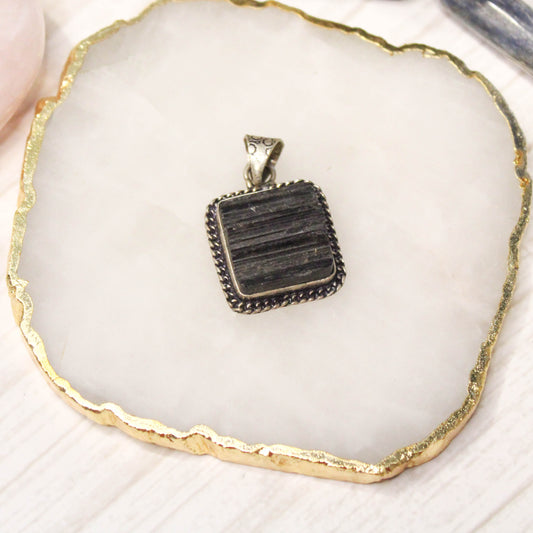 Black Tourmaline Pendant