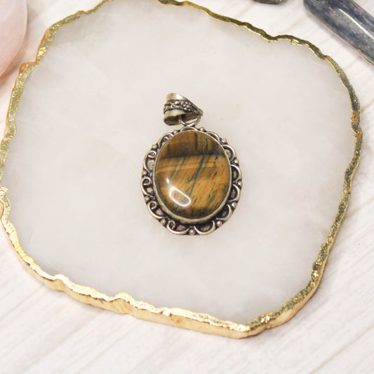 Tigers Eye Pendant