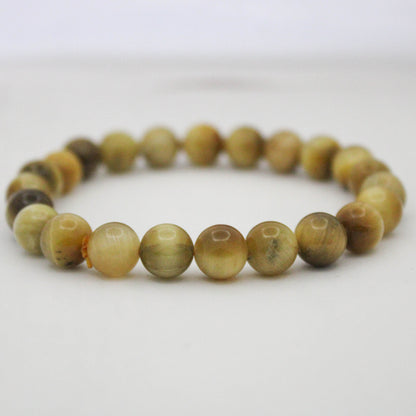 Yellow Tigers Eye Bracelet