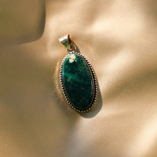 Moss Agate Pendant