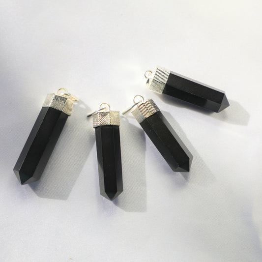Polished Black Tourmaline stone  for shielding against negative energy