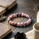 front view - bg - lepidolite bracelet.webp