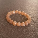 Peach Moonstone Bracelet