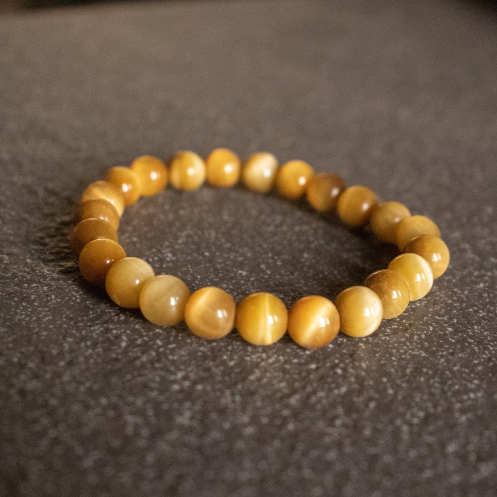 Yellow Tigers Eye Bracelet